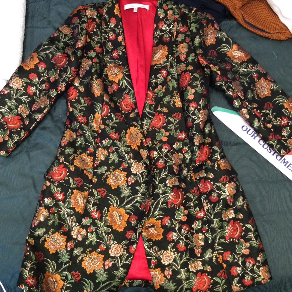 Floral long jacket from Lovers + Friends